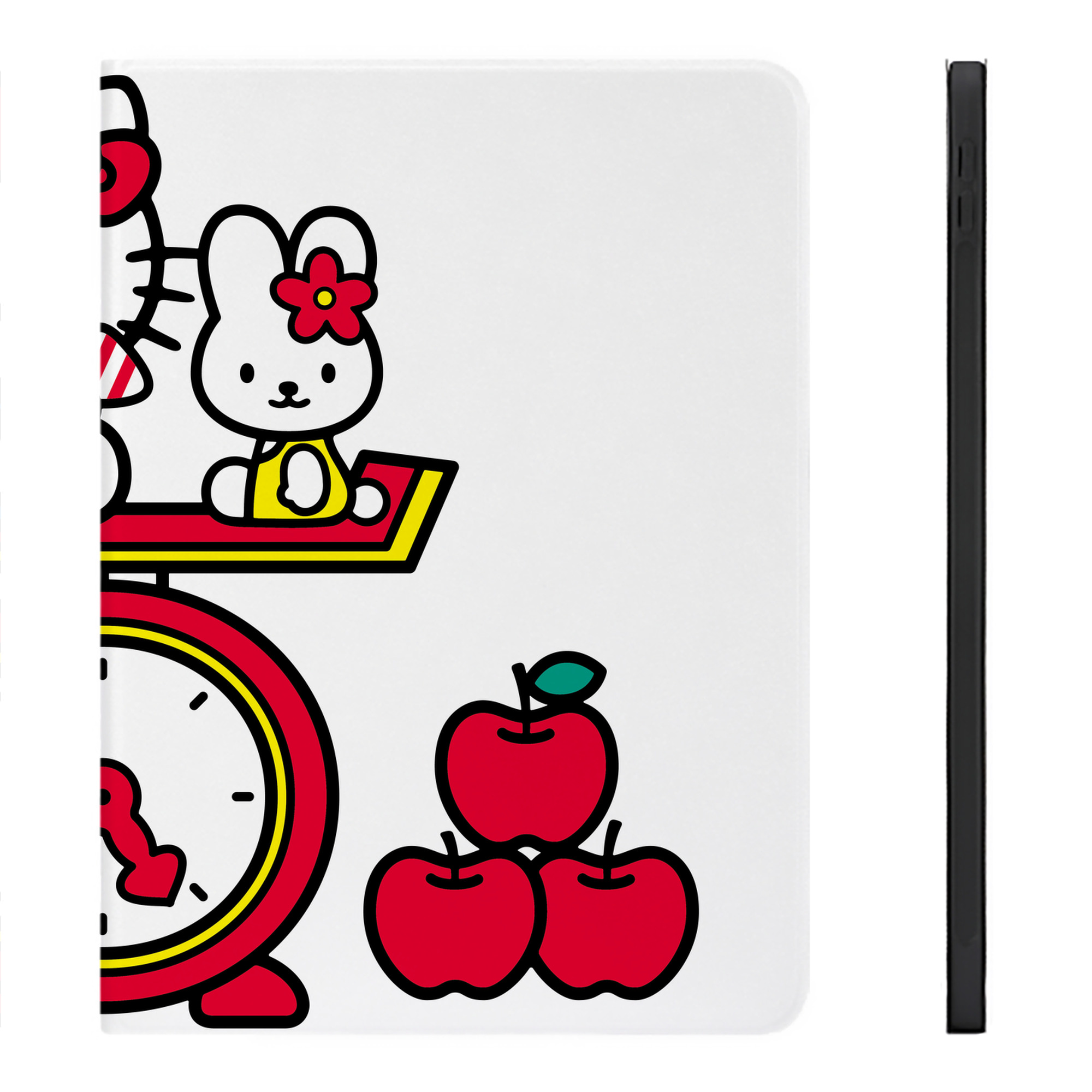（画像用） Hello Kitty ハローキティ IPadケース ペンホルダー付き ブックスタイルデザイン